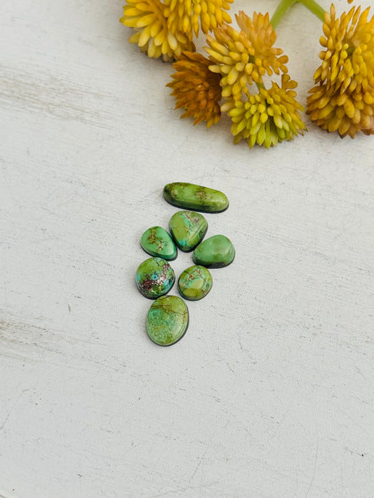 Natural Sonoran Gold Turquoise Cabs