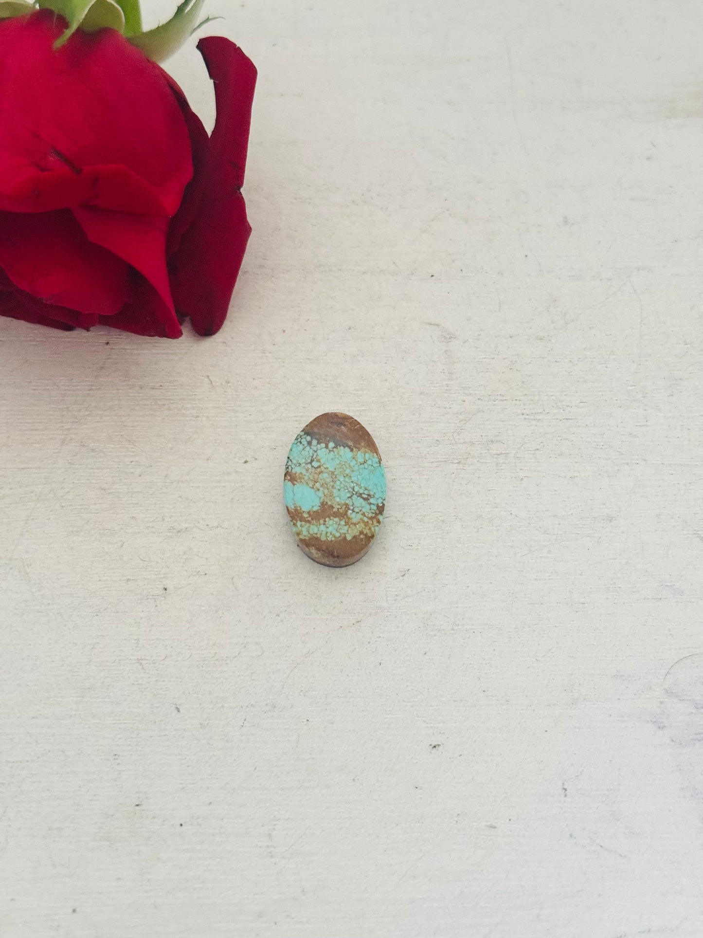 Number 8 Turquoise Cab