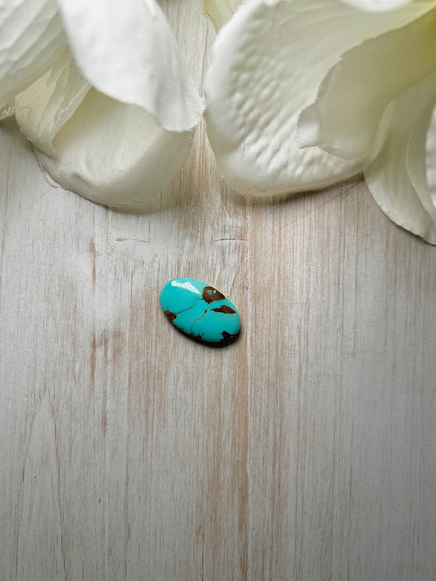 Number 8 Turquoise Cab