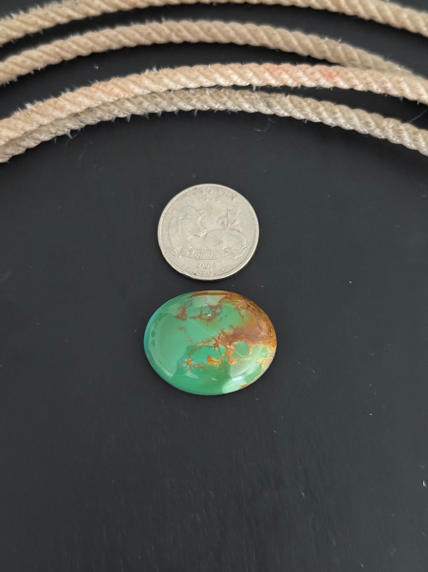 High Grade Kings Manassa Turquoise Cab
