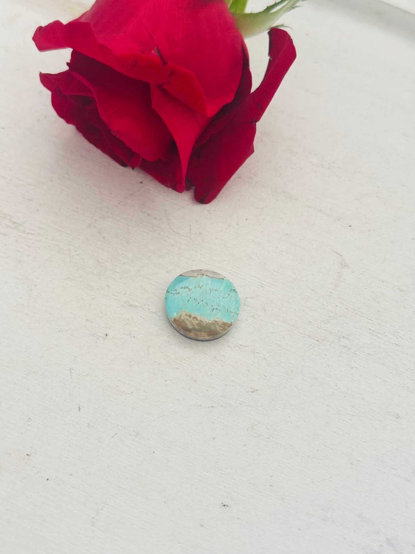 Number 8 Turquoise Cab