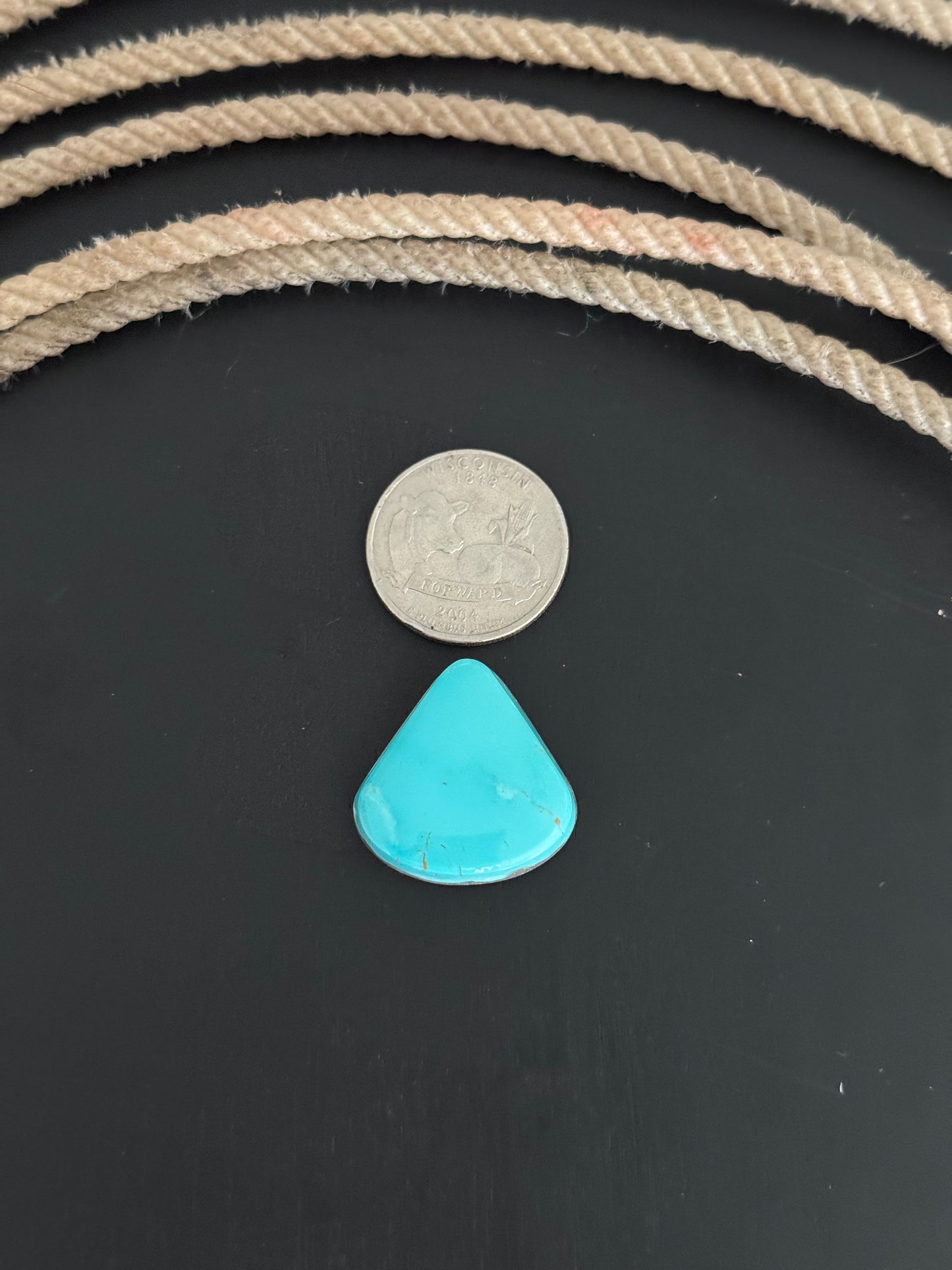High Grade Kings Manassa Turquoise Cab
