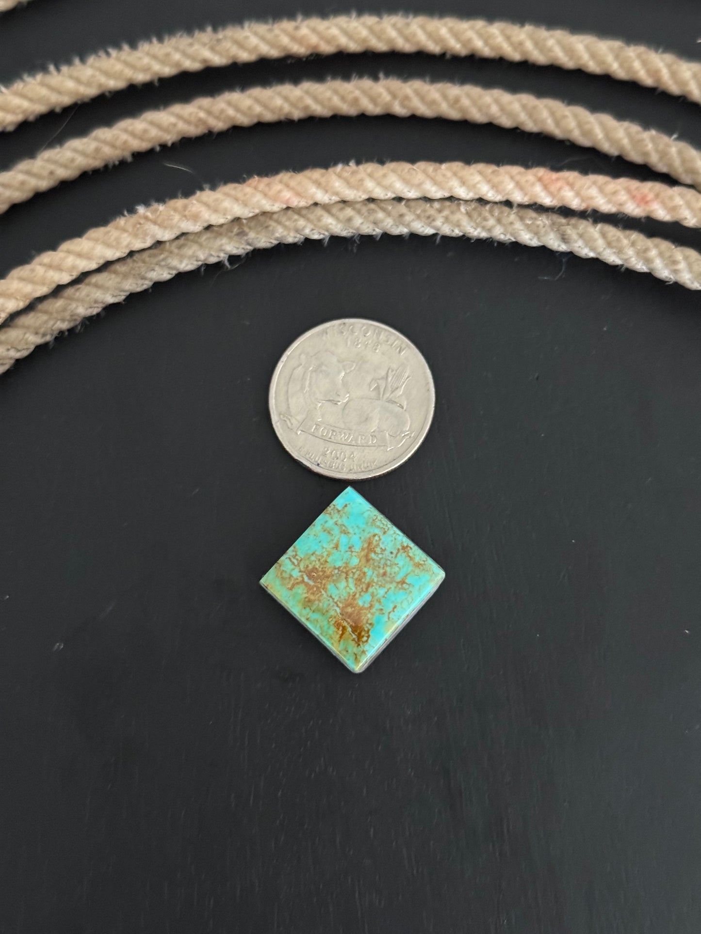 High Grade Kings Manassa Turquoise Cab