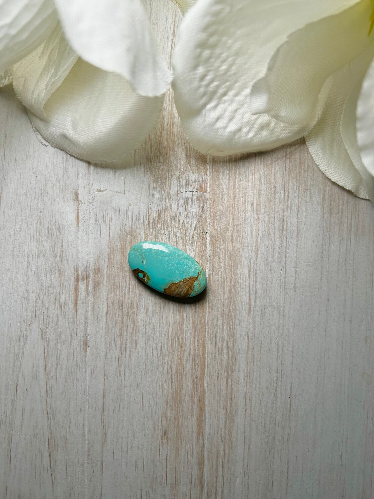 Number 8 Turquoise Cab