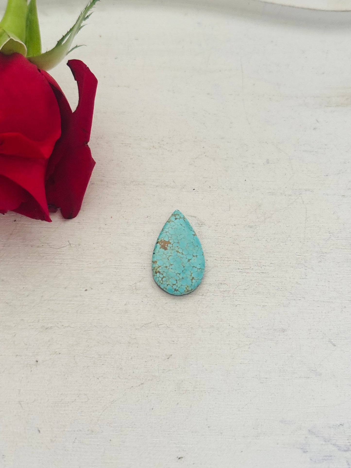 Number 8 Turquoise Cab