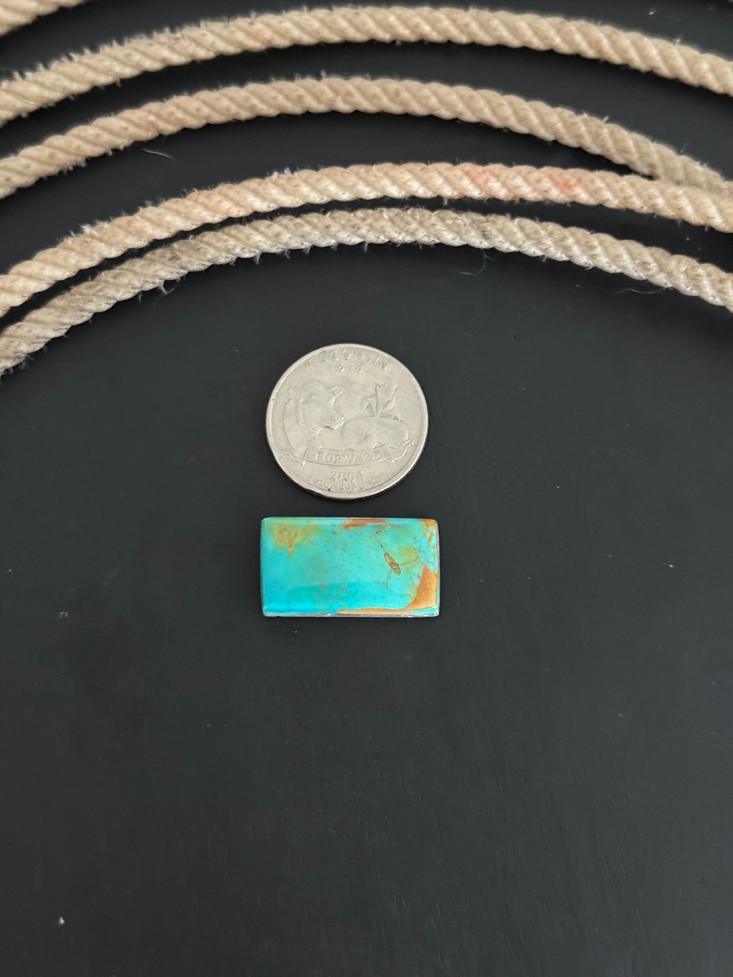 High Grade Kings Manassa Turquoise Cab