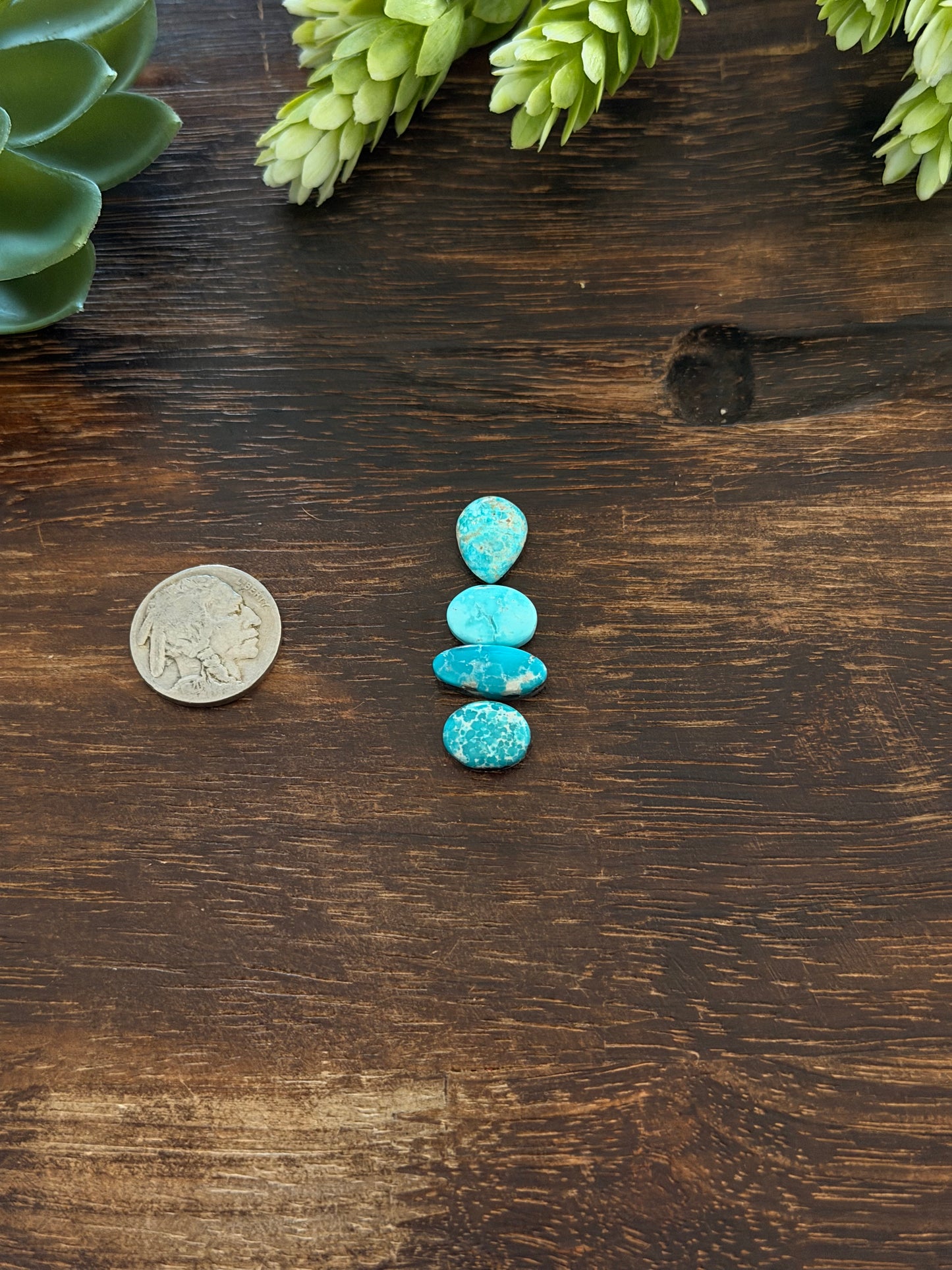 White Water Turquoise Cabs