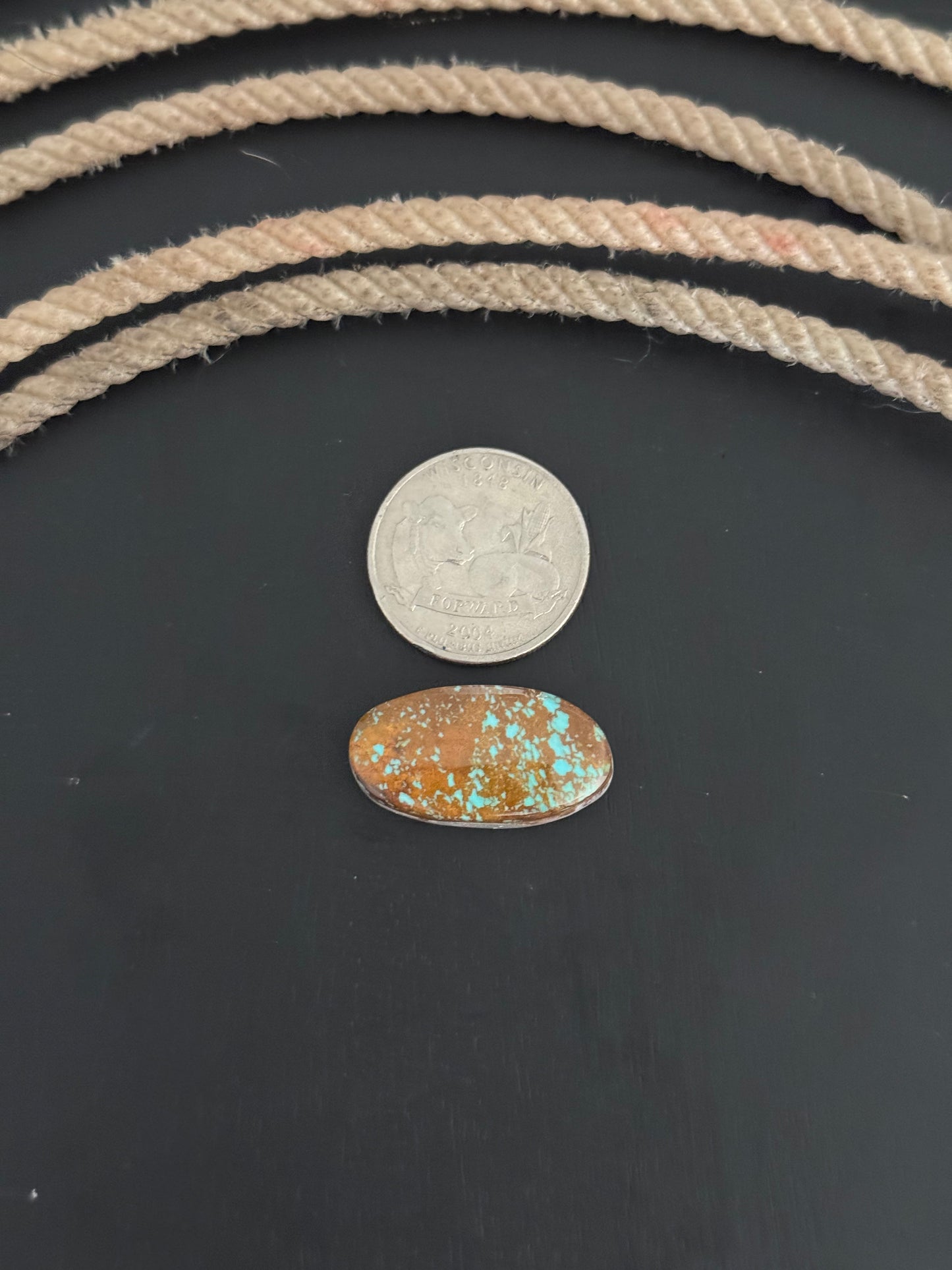 High Grade Kings Manassa Turquoise Cab