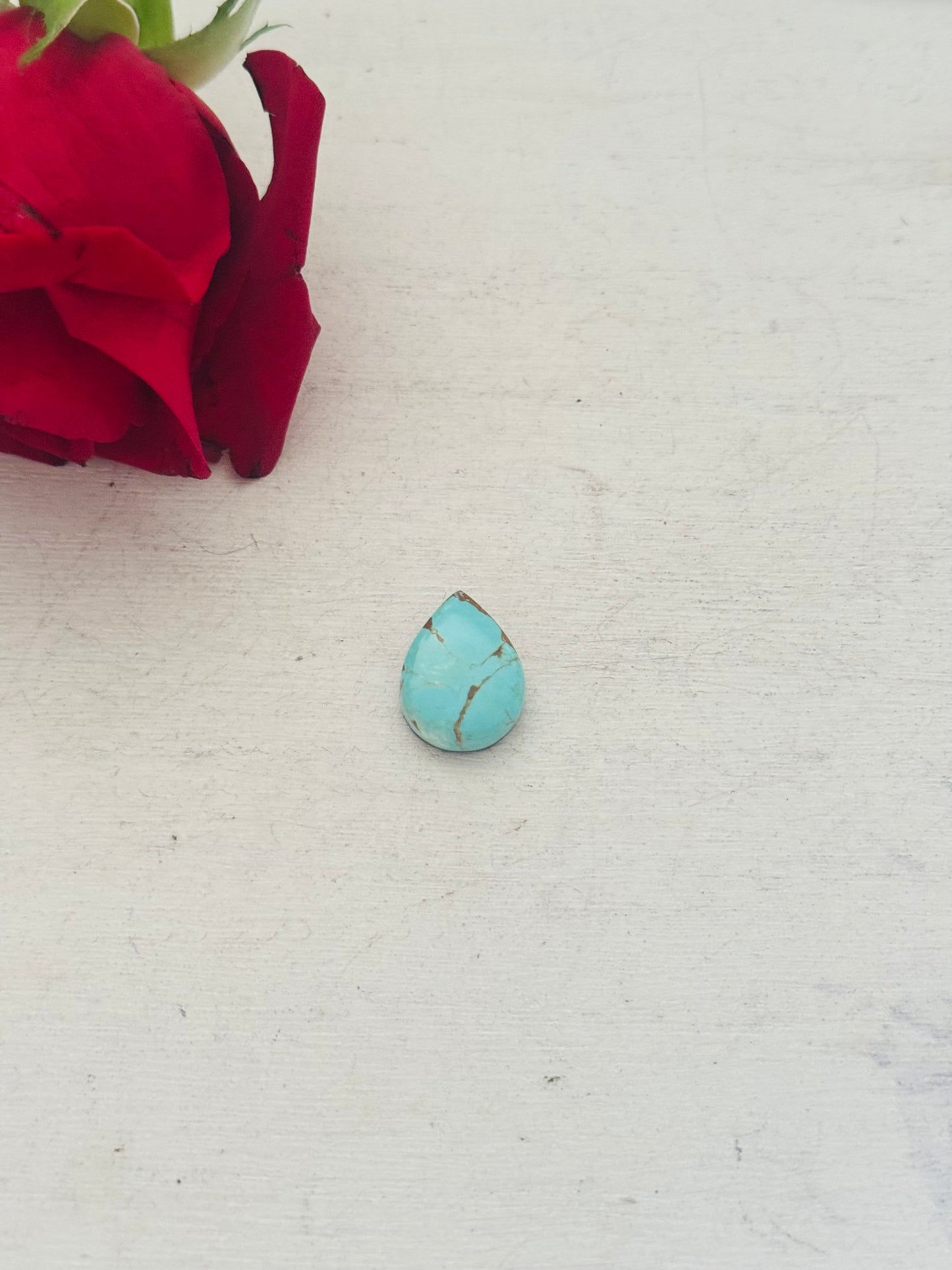 Number 8 Turquoise Cab