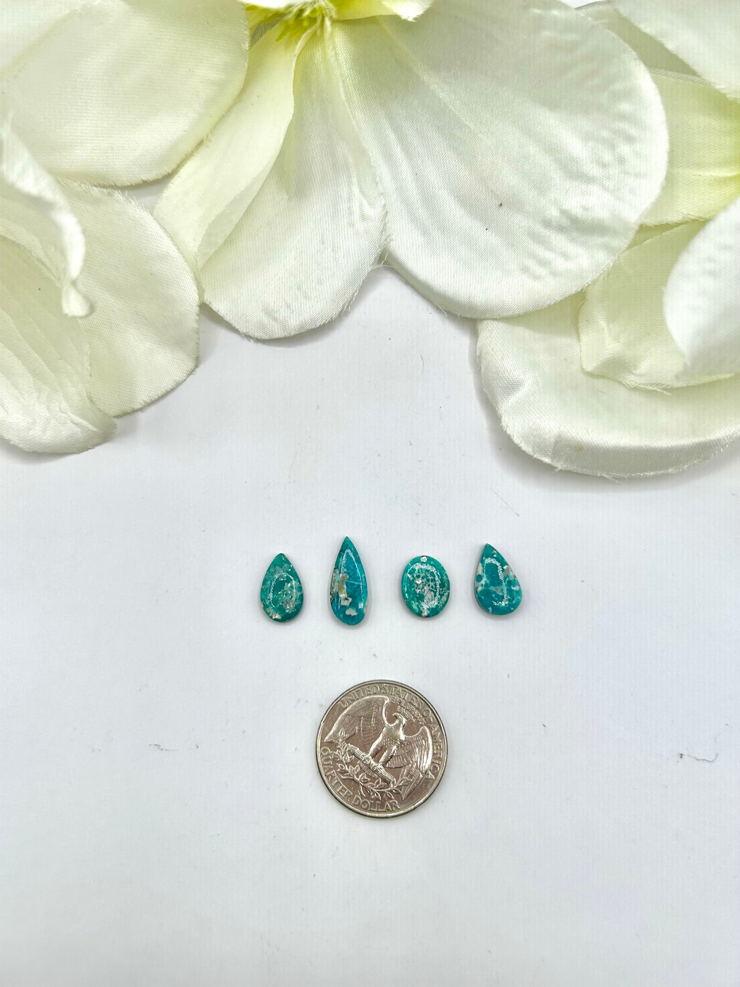 White Water Turquoise Cabs
