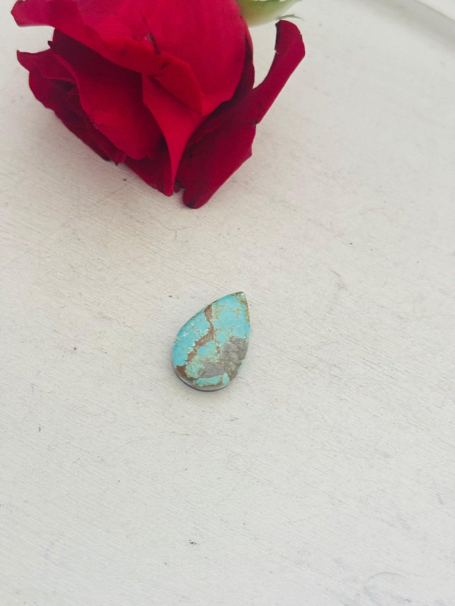 Number 8 Turquoise Cab