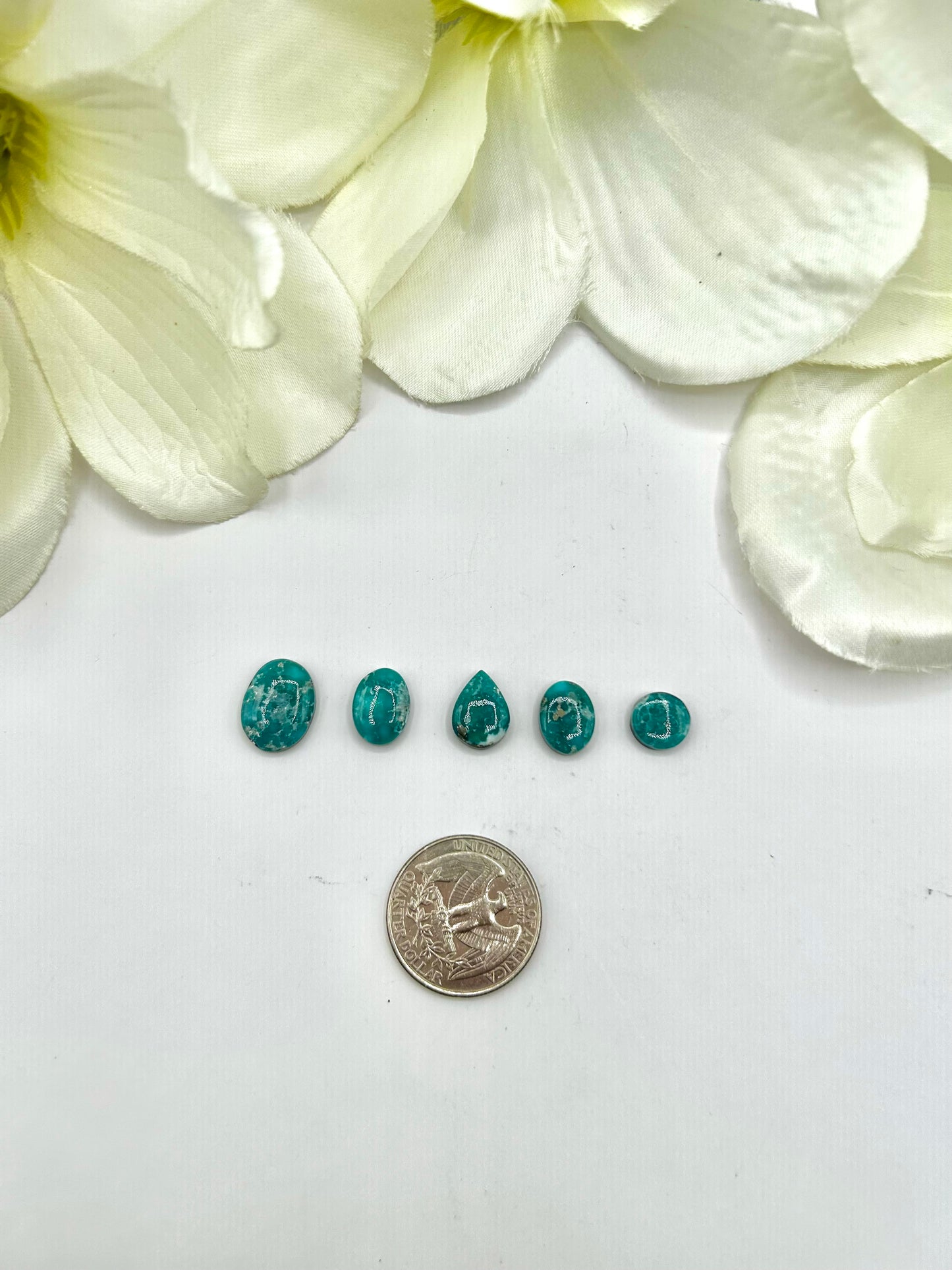 White Water Turquoise Cabs