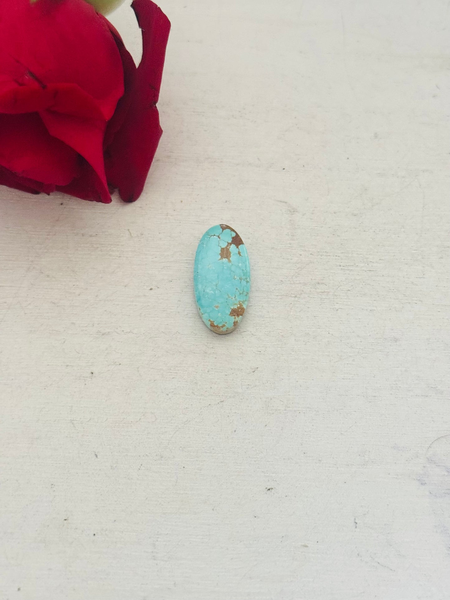 Number 8 Turquoise Cab