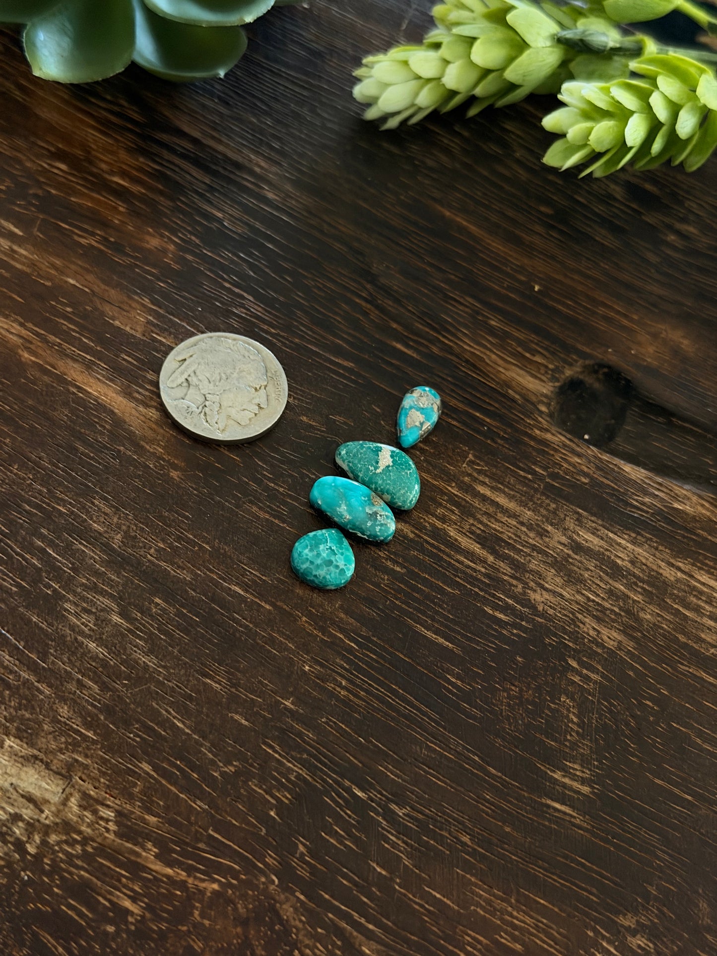 White Water Turquoise Cabs