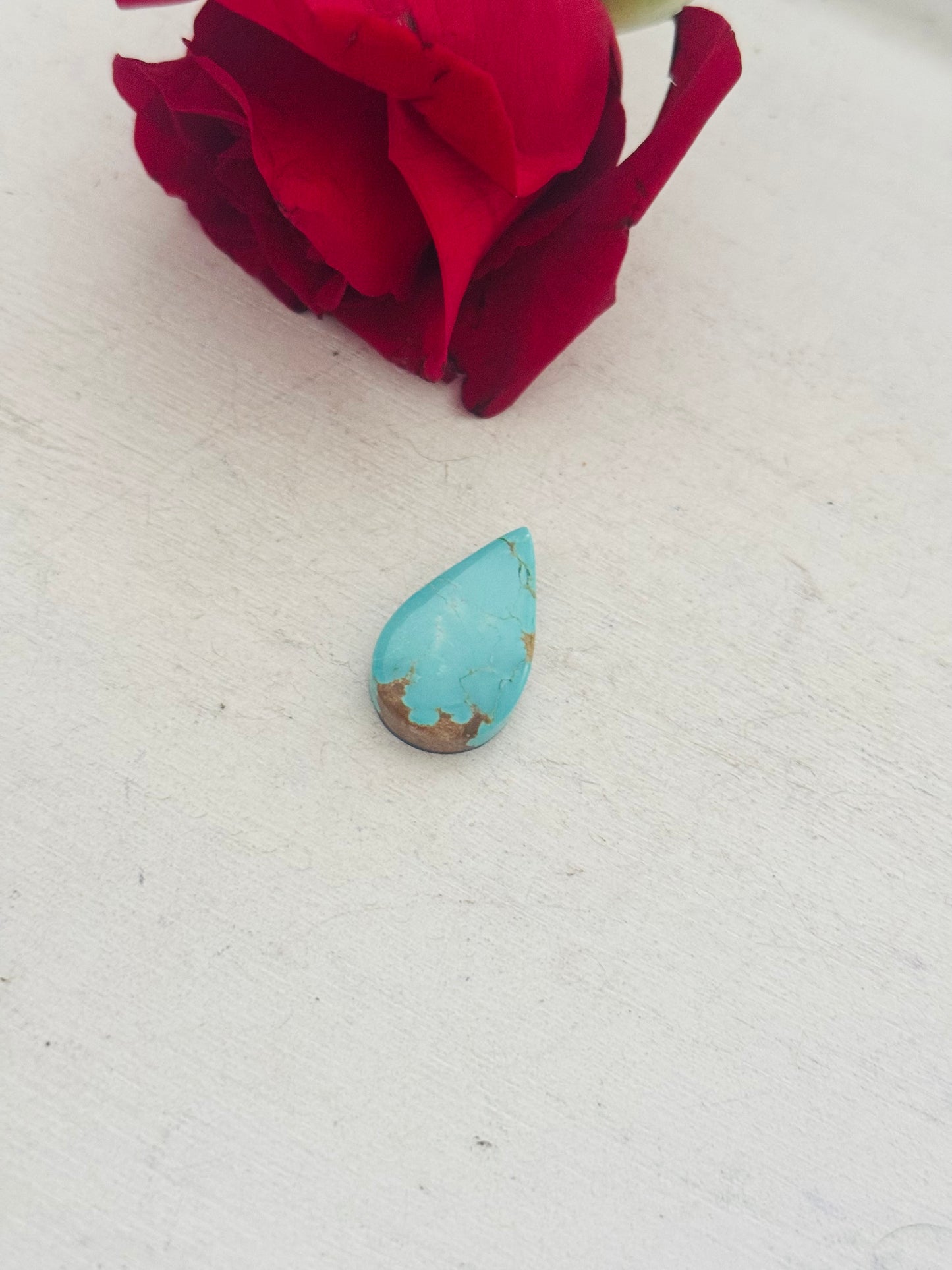 Number 8 Turquoise Cab