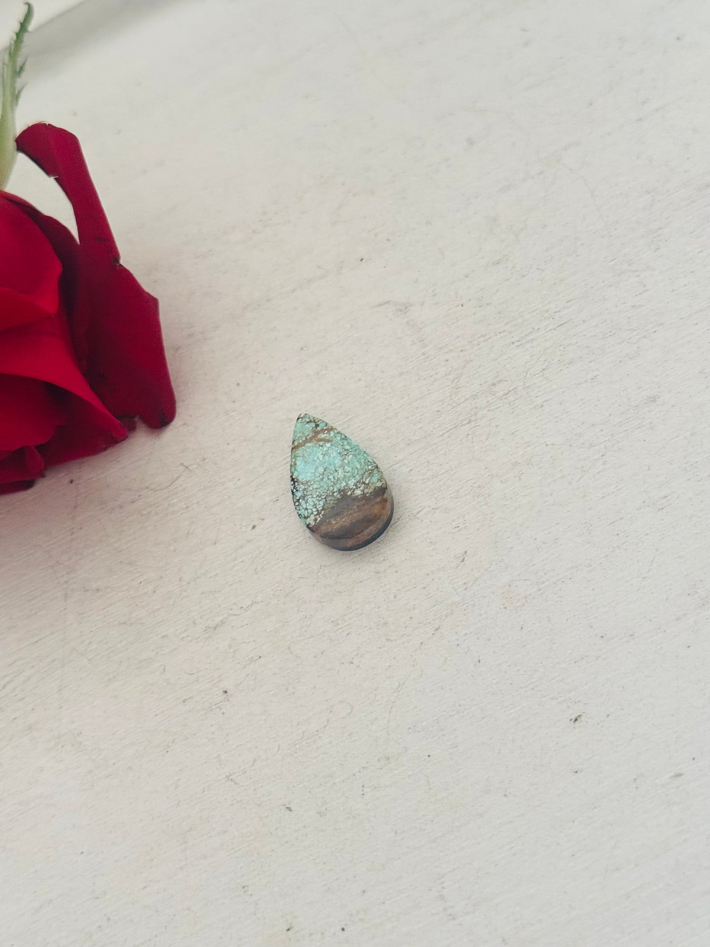 Number 8 Turquoise Cab