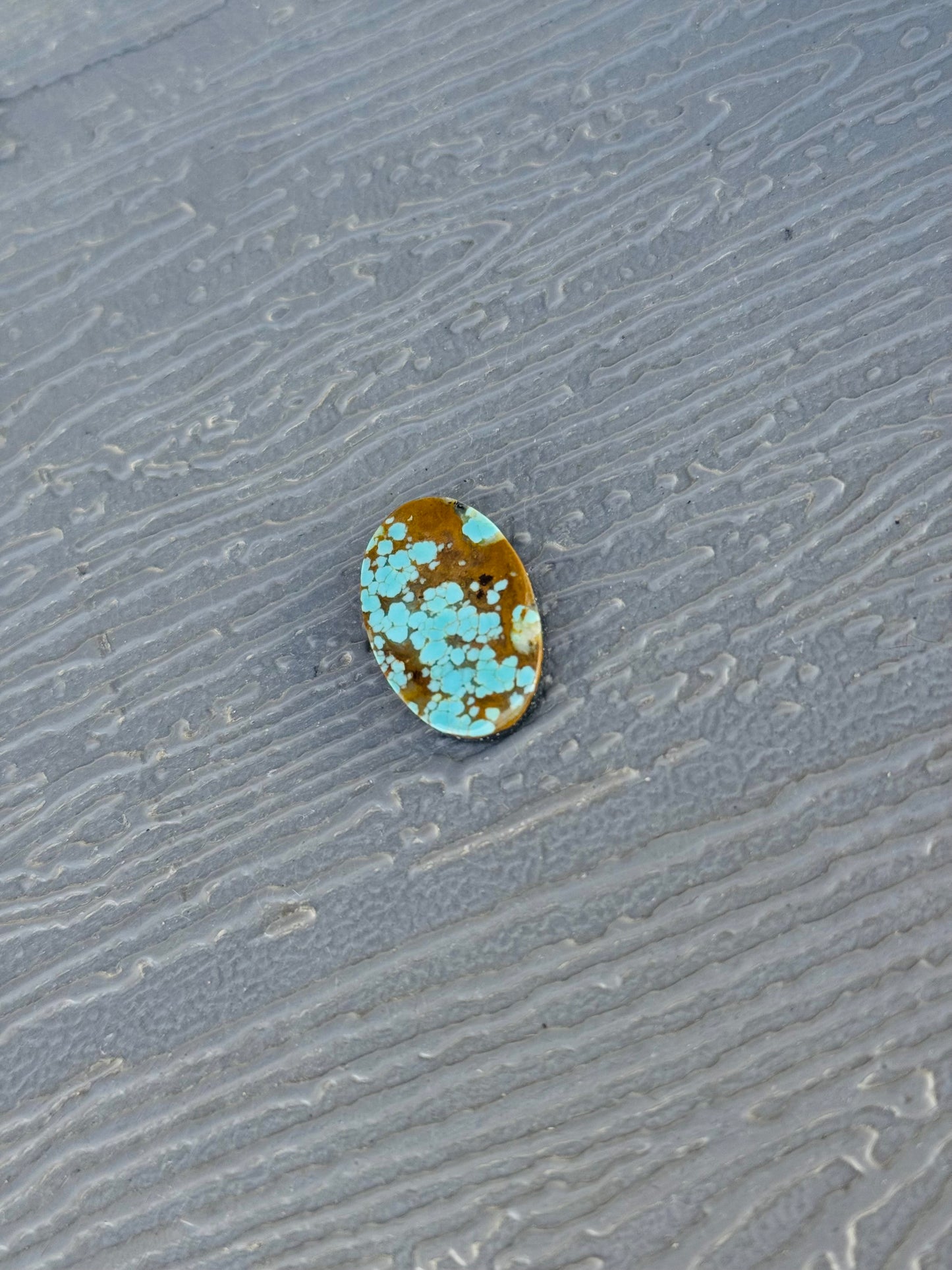 Number 8 Turquoise Cab
