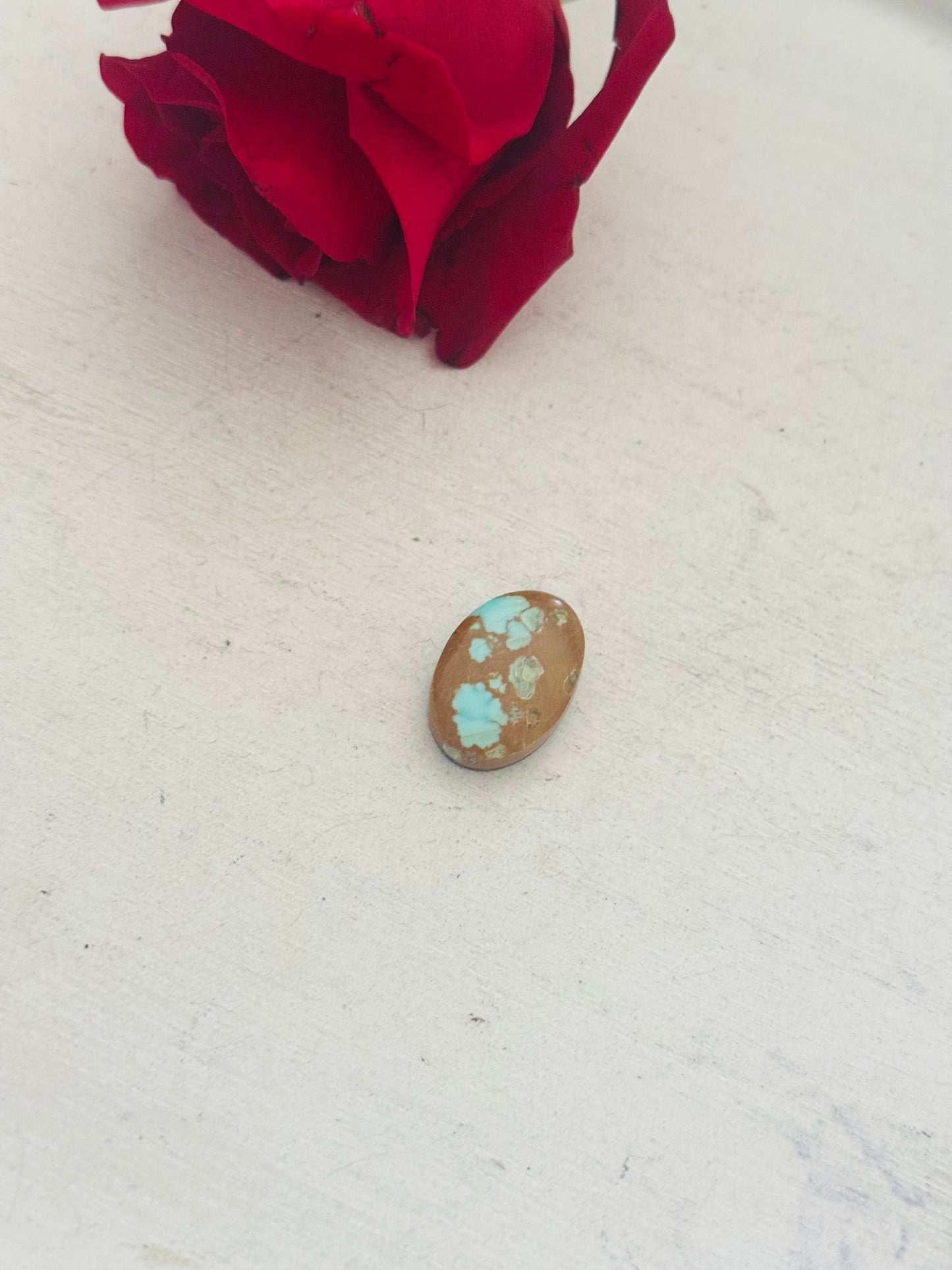 Number 8 Turquoise Cab