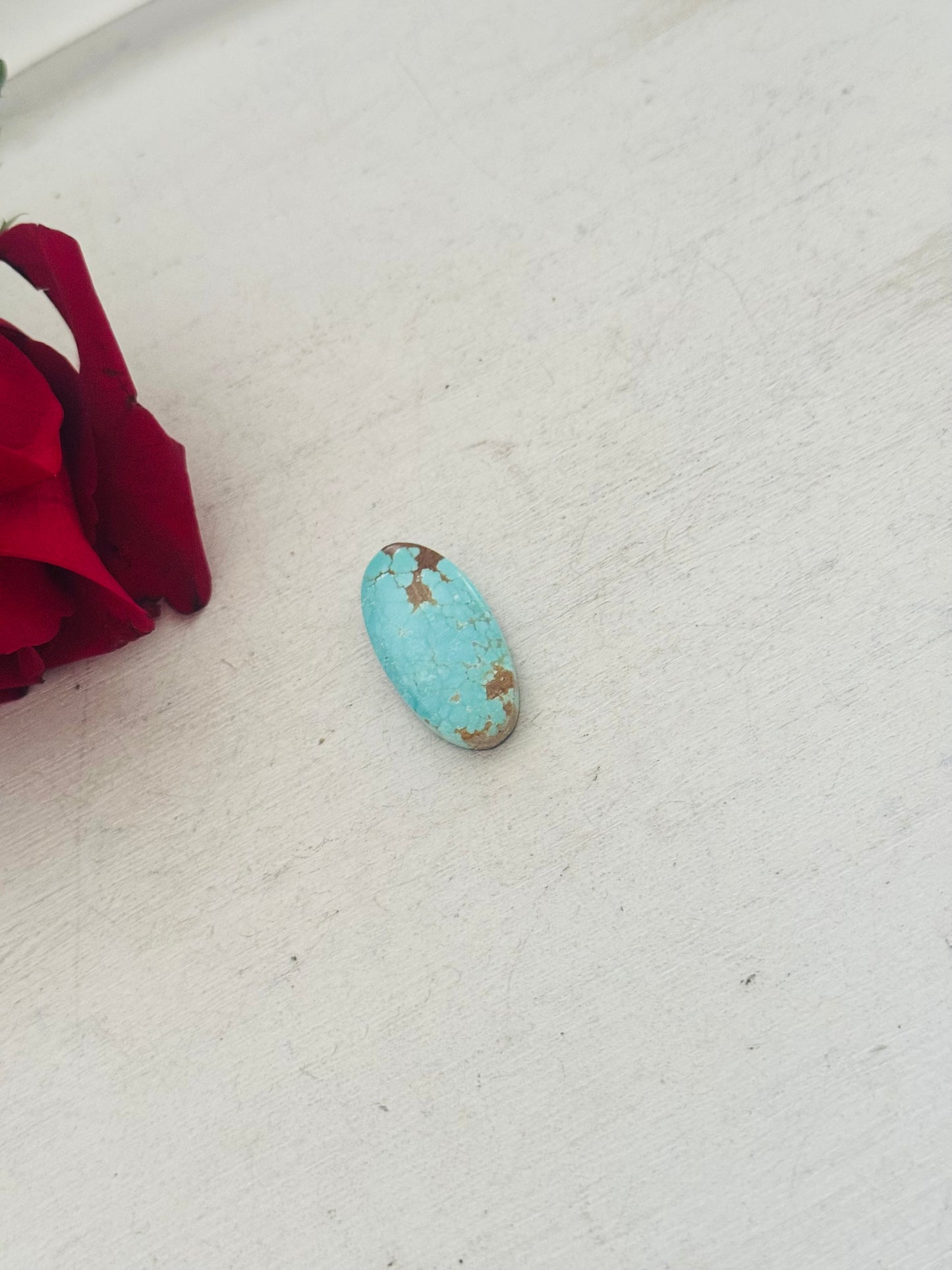Number 8 Turquoise Cab