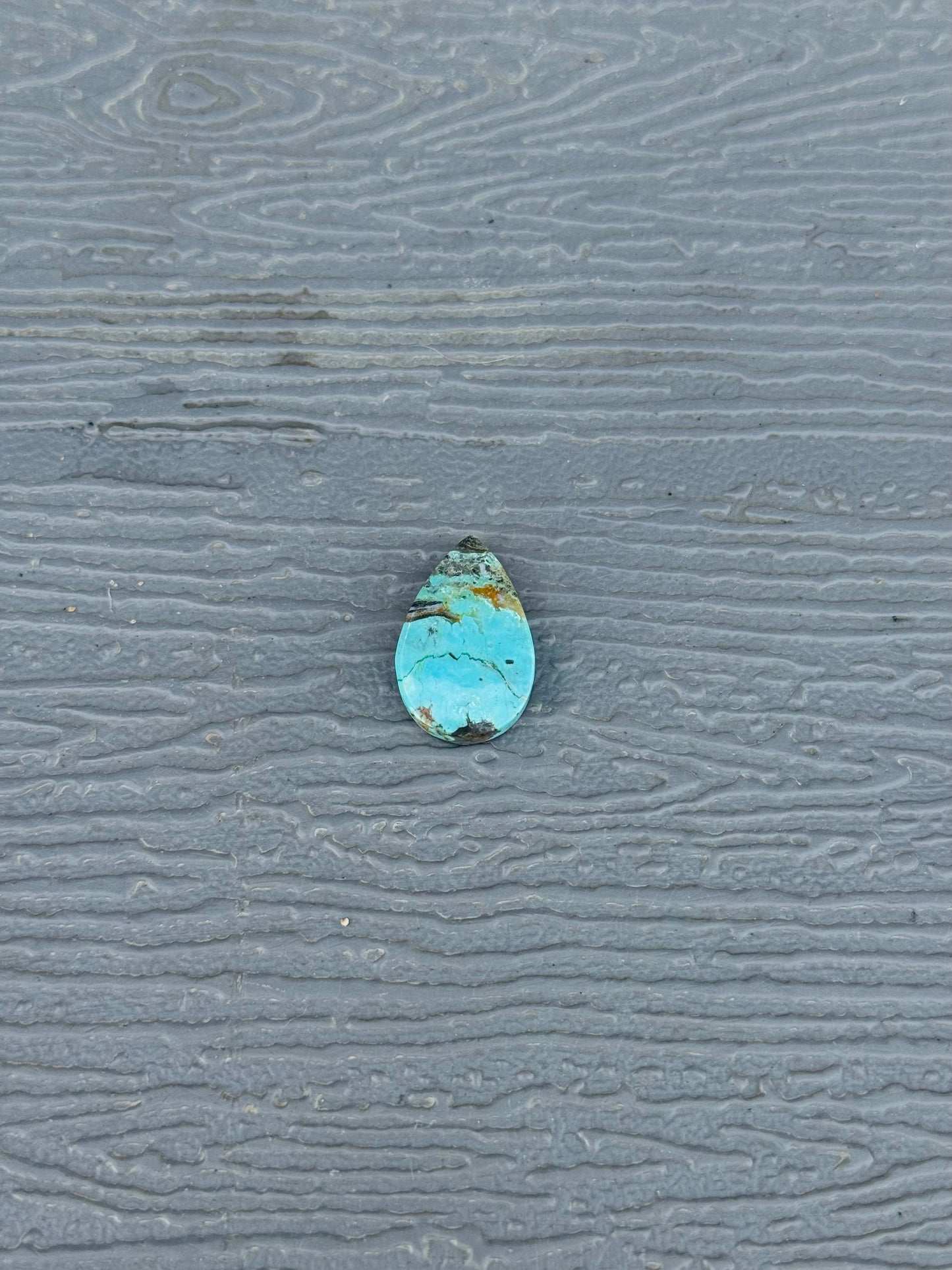 Number 8 Turquoise Cab