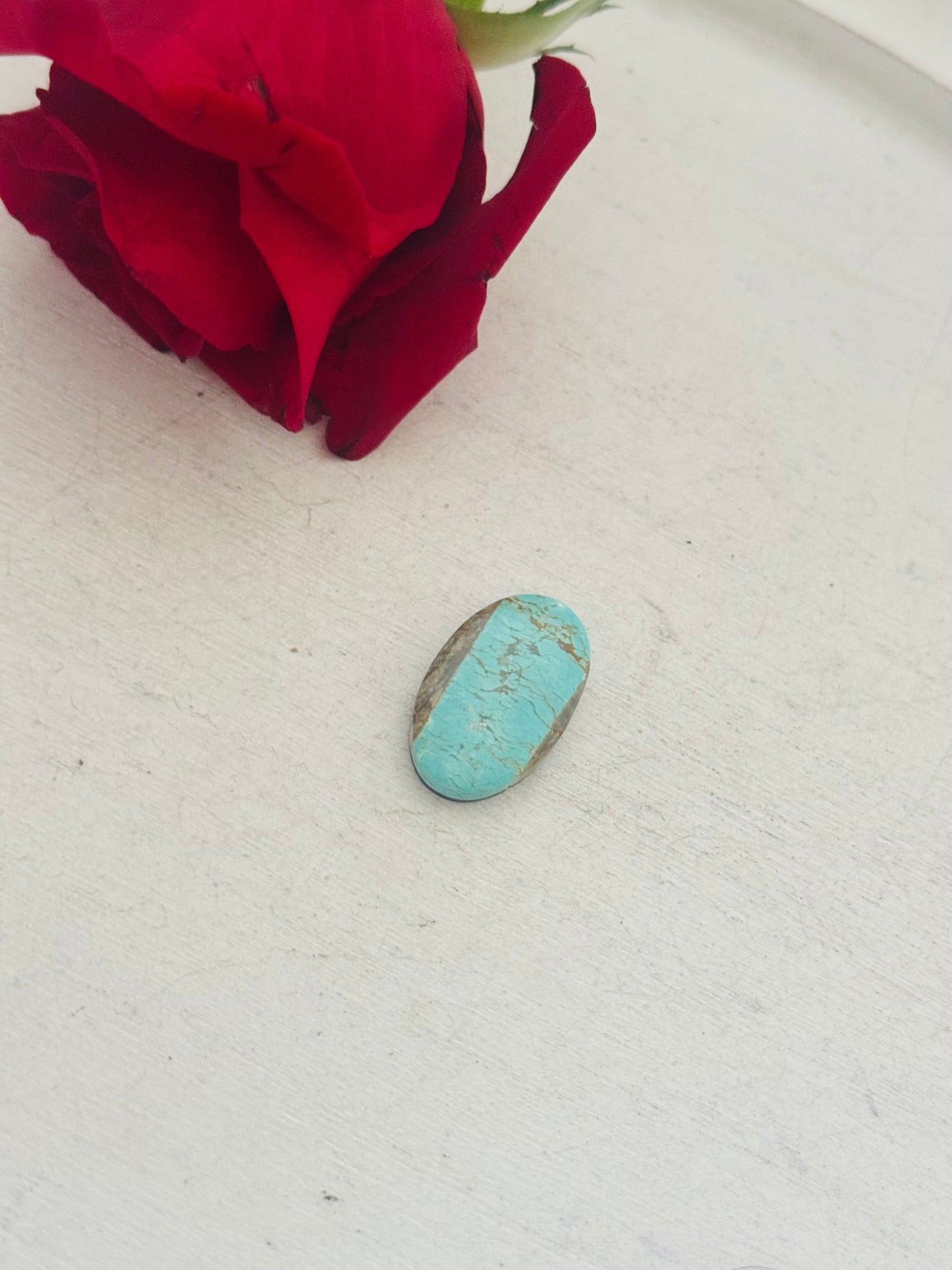 Number 8 Turquoise Cab