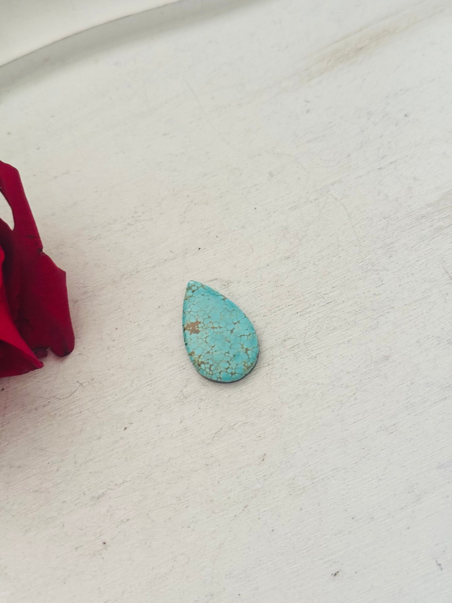 Number 8 Turquoise Cab