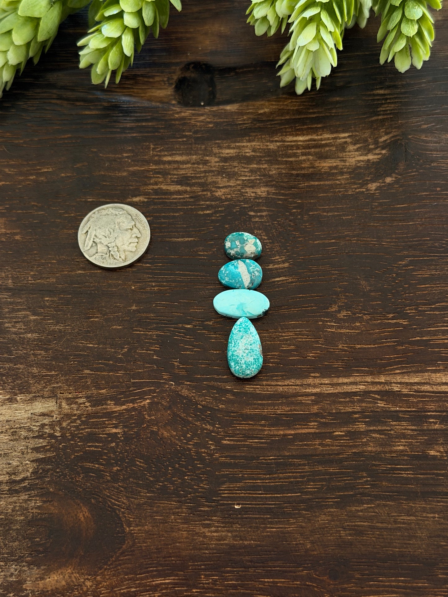 White Water Turquoise Cabs