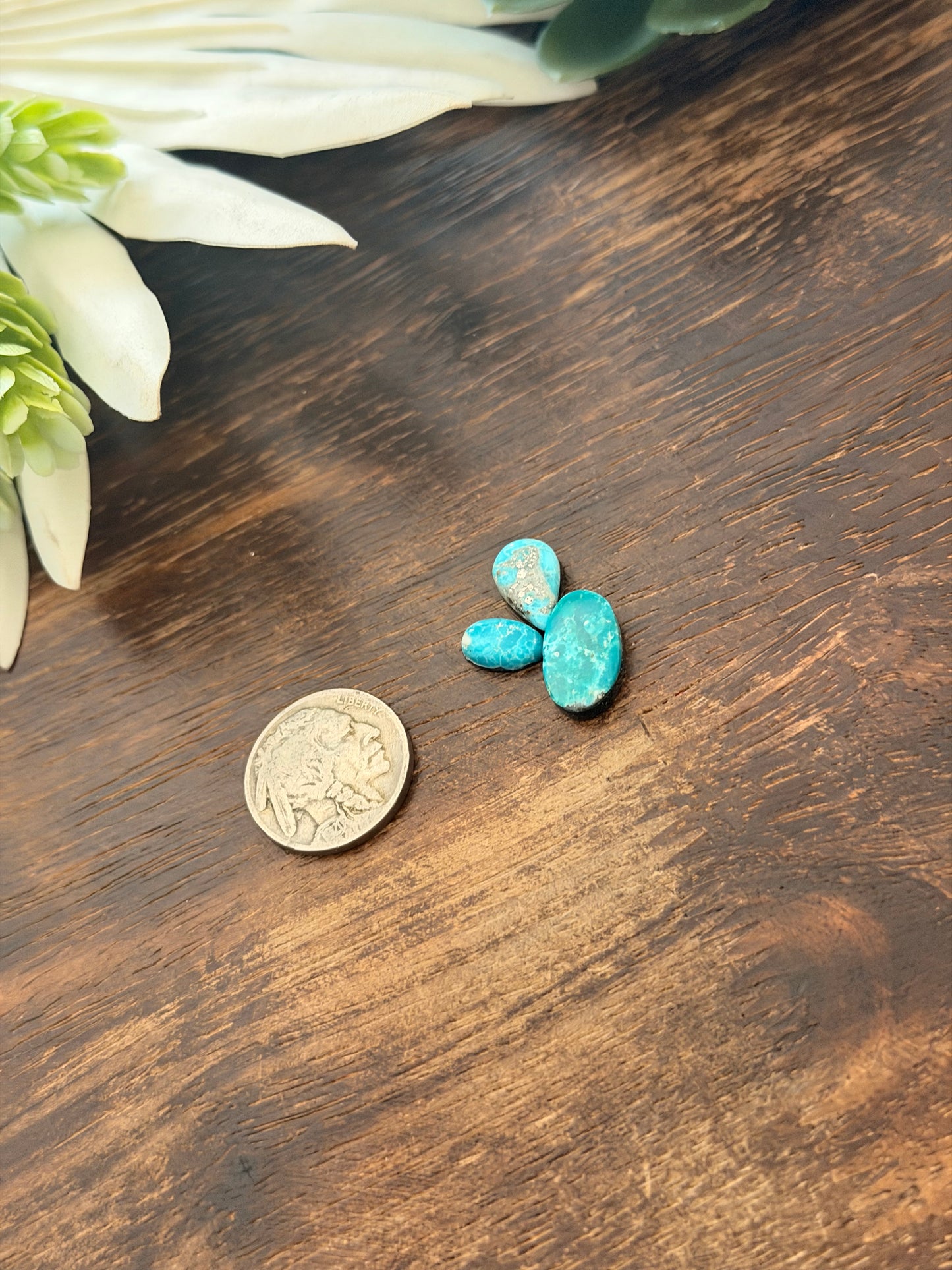 White Water Turquoise Cabs