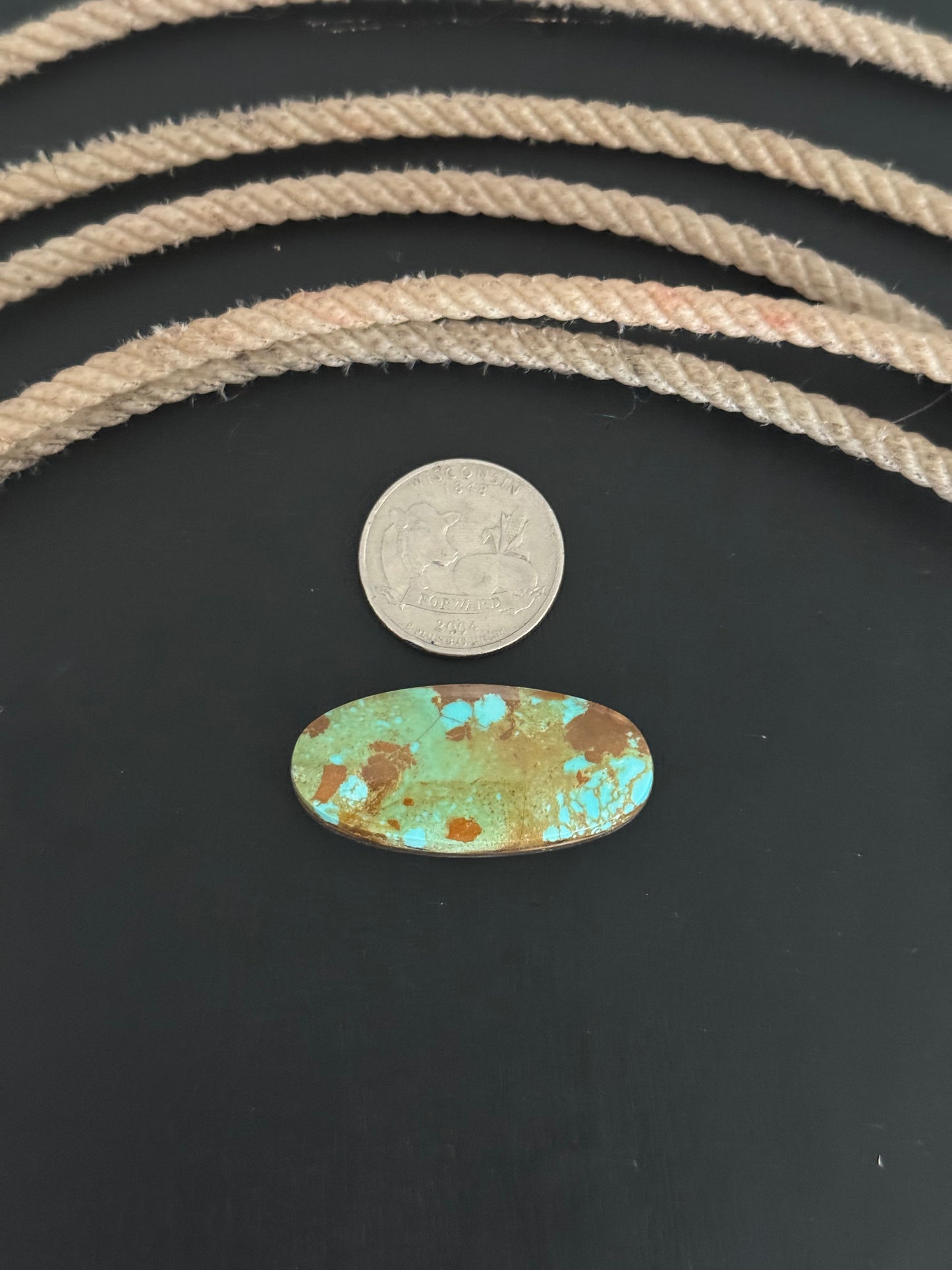 High Grade Kings Manassa Turquoise Cab