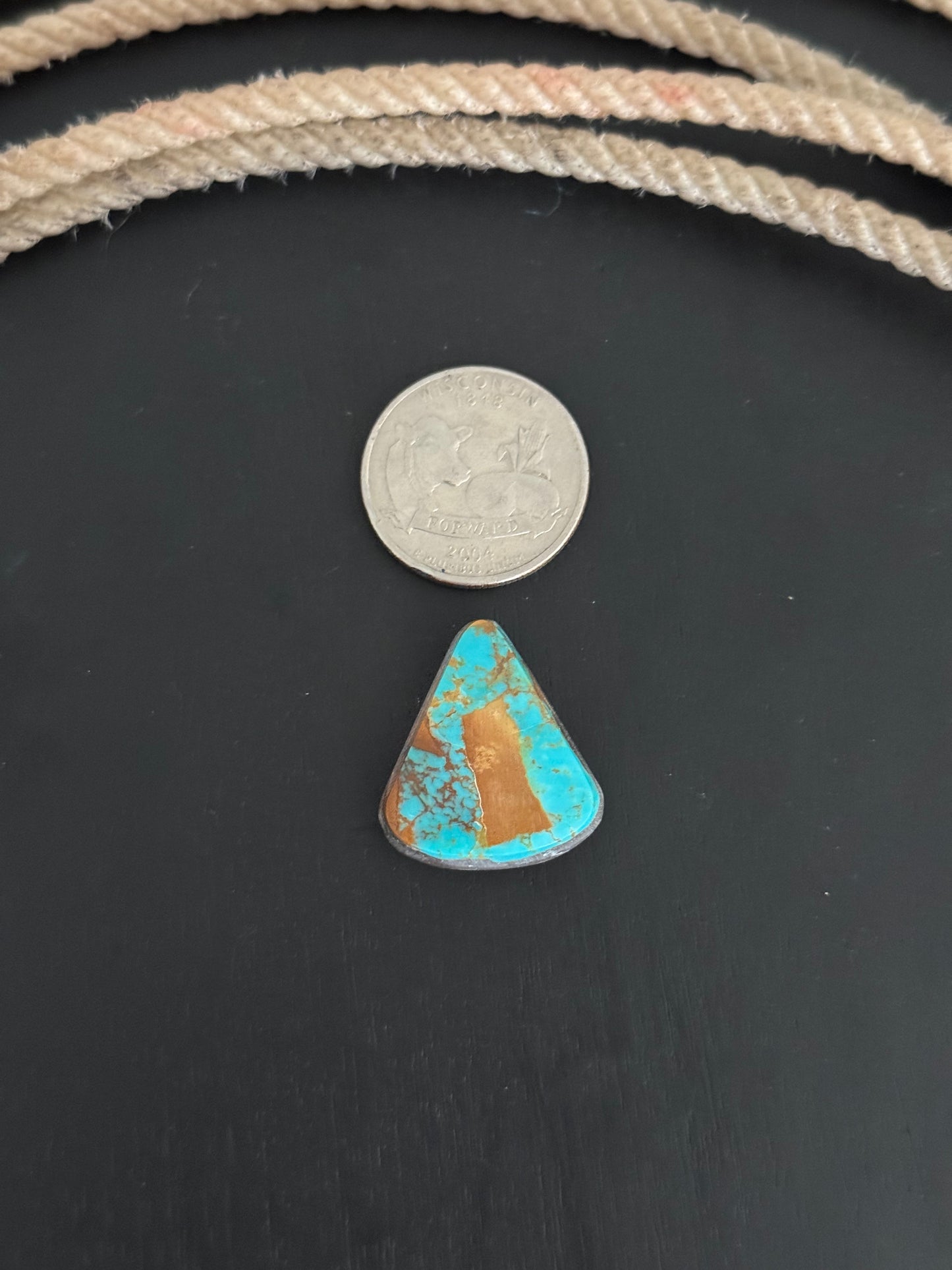 High Grade Kings Manassa Turquoise Cab