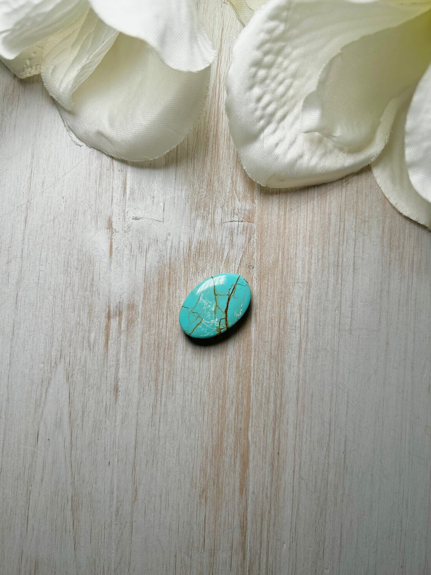 Number 8 Turquoise Cab
