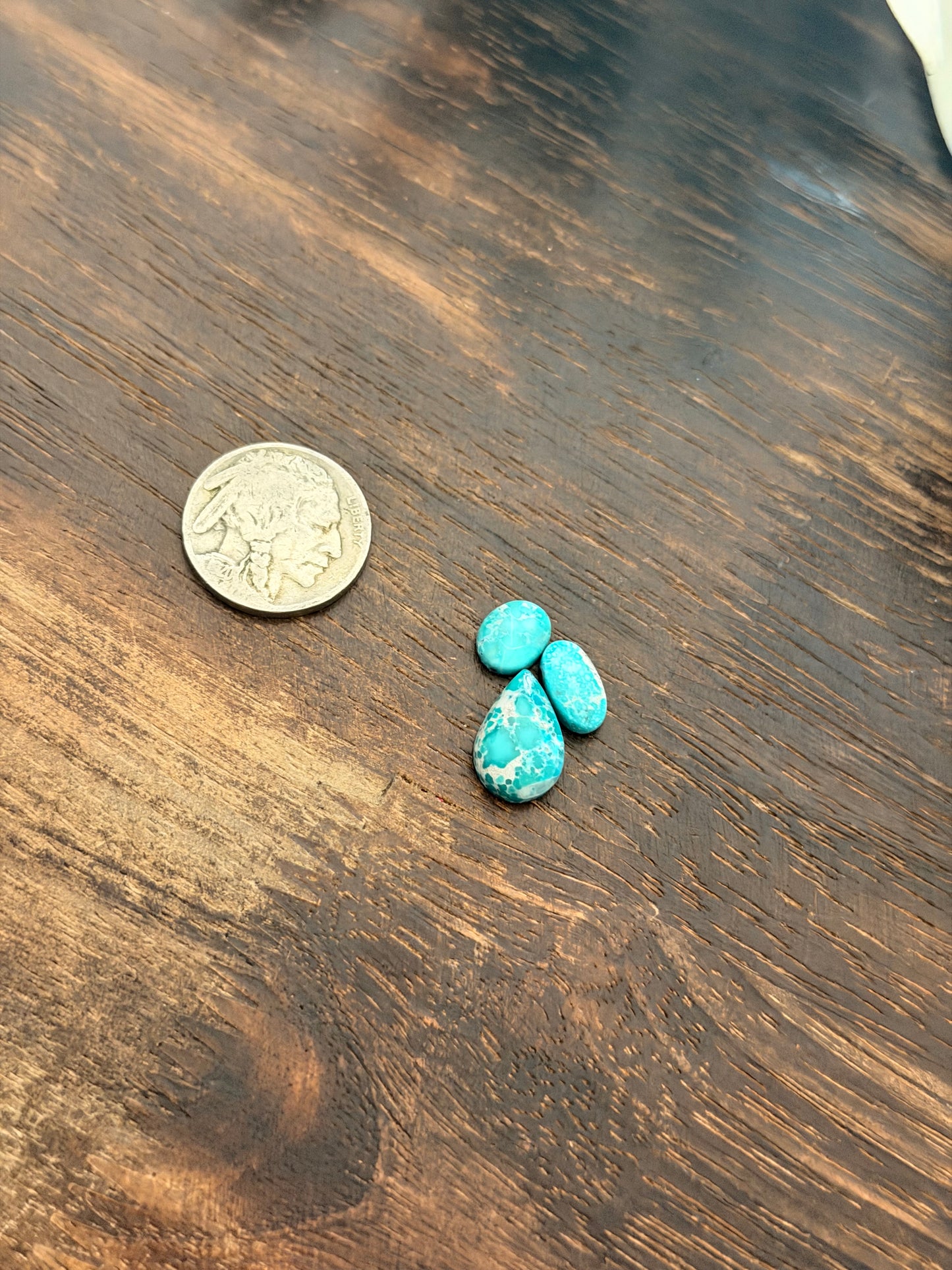 White Water Turquoise Cabs